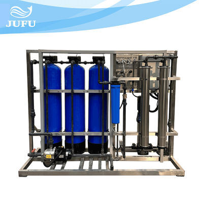 One Stage Reverse Osmosis Pure Water Filtration System Purification Plant 0.5T/h